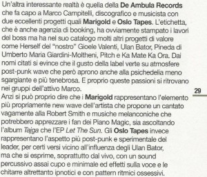 Articolo Rockerilla - DeA + OT + Marigold